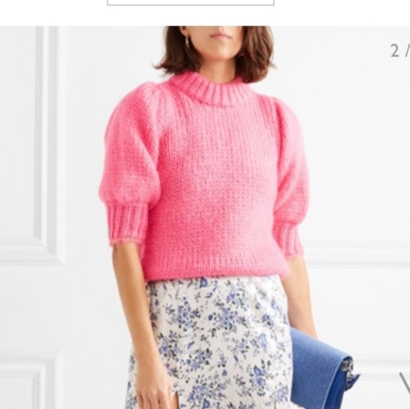 Ganni pink sweater, new without tags - Picture 4 of 6